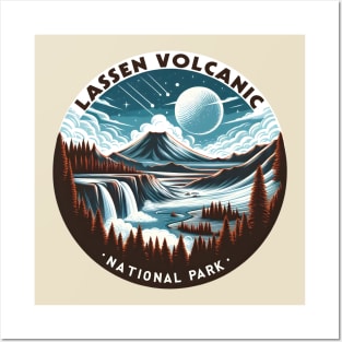 Lassen Volcanic National Park - Unique Design Inspired by California's Natural Beauty Posters and Art